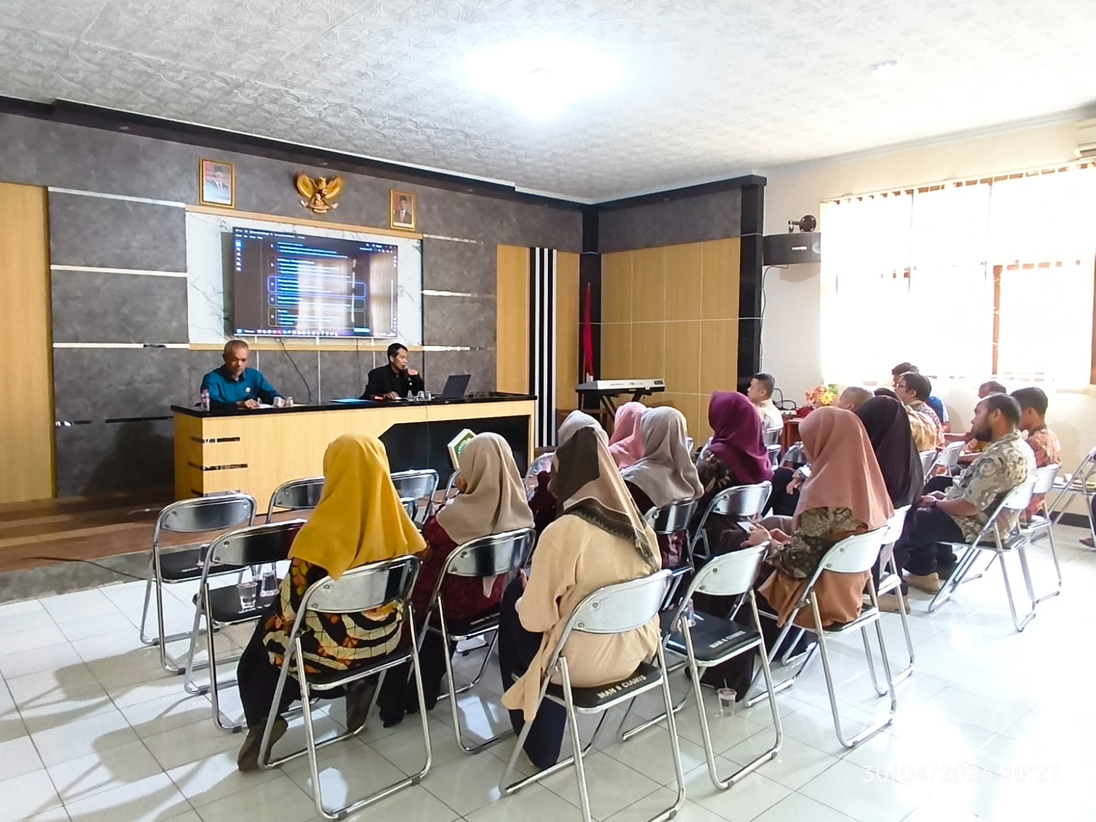 Sidang Pleno Kelulusan Siswa Kelas XII MAN 6 Ciamis Tahun 2026, Lulus 100%